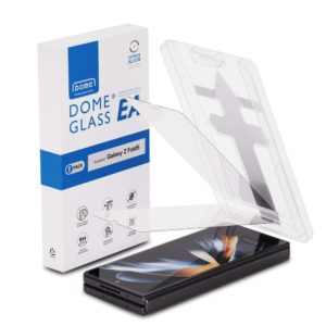 WHITESTONE DOME EA GLASS Γυαλί προστασίας EZ GLASS Fullcover 9H 0.33MM οθόνης FRONTSCREEN για Samsung Galaxy Z FOLD 5 2023 - ΔΙΑΦΑΝΟ - 2 ΤΕΜ