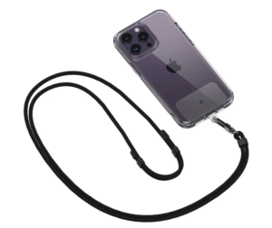 Spigen SGP Crossbody strap Universal με ConTag για Universal SmartPhone θήκες - ΜΑΥΡΟ - AFA06260