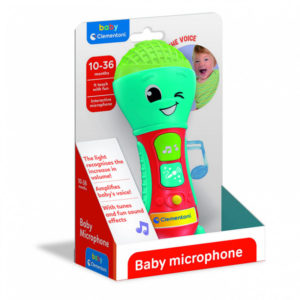 Baby Clementoni Βρεφικό Παιχνίδι Baby Mικρόφωνο 10m+ 1000-17181, As Company, as-1000-17181
