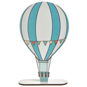 Σταντ Διακοσμητικό για Λαμπάδες και Μπαούλα με Αερόστατο 30εκ Κ228, nv-21-25.00071.228