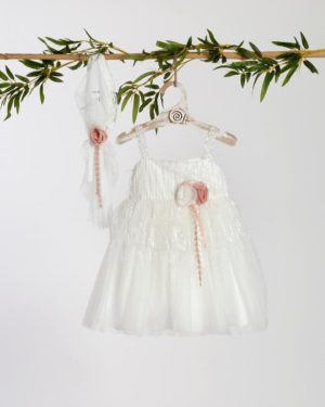 Βαπτιστικό Φορεματάκι για Κορίτσι Φ-2428, Lollipop, bls-24-F-2428