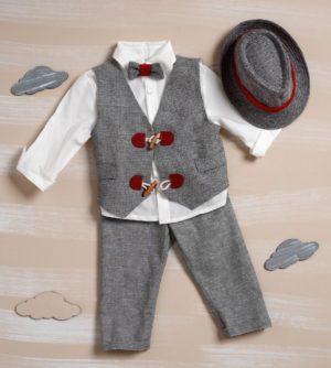 Βαπτιστικό Κοστουμάκι για αγόρι Κ-221, Lollipop, bls-18-k-221