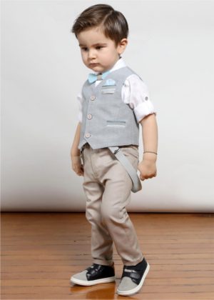 Βαπτιστικό κοστουμάκι για αγόρι Α4416, Mi Chiamo, mc21-A4416