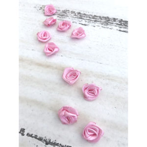 Λουλουδάκια Ροζ 1,3cm Συσκευασία 50τμχ | Β10Ρ, rin-b10r