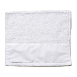 Πετσέτα για Μπομπονιέρα Μικρή Λευκή με Ύφασμα για Εκτύπωση (50x30cm) ΝΒ255, nv-25-1000-255