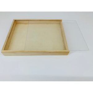 Ξύλινο Κουτί με Plexiglass Καπάκι | Β59, rin-b59