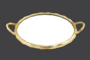 Δίσκος Γάμου με Καθρέφτη Χρυσό A843280 - La Vista, lvs-A843280