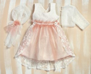 Βαπτιστικό ρούχο για κορίτσι Φ-553, Lollipop, bls-21-f-553