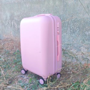 Βαλίτσα Trolley 20 Ροζ Ματ Σαγρέ (55x35x22cm) | ΒΑΛ39, rin-bal39