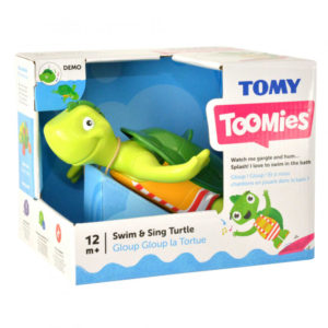 Tomy Toomies Βρεφικό Παιχνίδι Μπάνιου Χελώνα Κολυμπώ Και Τραγουδώ 12m+, As Company, as-1000-27121
