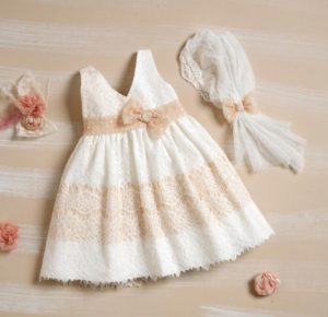Βαπτιστικό φορεματάκι για κορίτσι Φ-300, Lollipop, bls-19-f-300