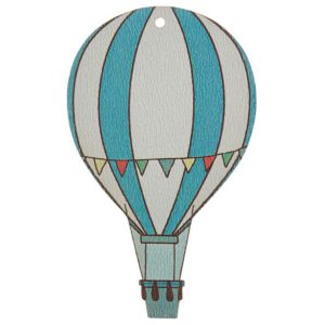 Διακοσμητικό για Λαμπάδες και Μπαούλα με Αερόστατο Εκτυπωμένο 22εκ Κ225, nv-21-25.00071.225