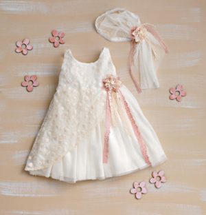 Βαπτιστικό φορεματάκι για κορίτσι Φ-286, Lollipop, bls-19-f-286