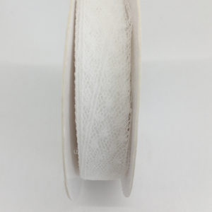 Δαντέλα Λευκή με Πουά Σχέδιο 1.5cmx20Υ | Α173Λ, rin-a173l