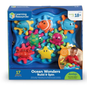 Ocean Wonders Build & Spin 909220 18m+ - Learning Resources, stm-909220