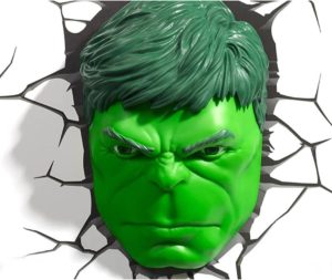The Source Hulk Face 3D Deco Light 8+, grg-75193