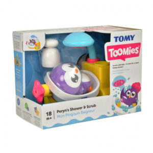 Tomy Toomies Βρεφικό Παιχνίδι Μπάνιου Πιγκουίνος Στο Μπάνιο 18m+ 1000-72610# - As Company, as-1000-72610