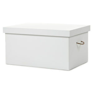 Μπαούλο - Κουτί Βάπτισης Λευκό (44x34x26cm) - ΠΡ 345, nv-31.14300.345