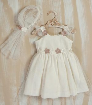 Βαπτιστικό φορεματάκι για κορίτσι Φ-450, Lollipop, bls-20-f-450