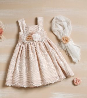 Βαπτιστικό φορεματάκι για κορίτσι Φ-303, Lollipop, bls-19-f-303