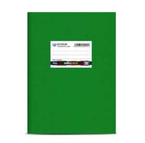 Τετράδιο Πράσινο Β5 50φ. ριγέ Salko Paper EX-Color 17x25 #2094