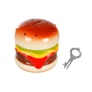 Κουμπαράς με Κλειδαριά Hamburger 14 x 13 εκ