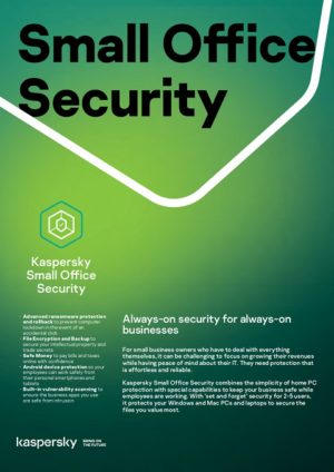 Kaspersky Small Office Security XS 3user 2year