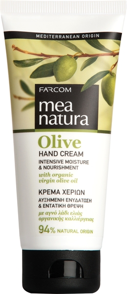 Farcom Mea Natura Olive Κρέμα Χεριών – Αυξημένη Ενυδάτωση & Εντατική Θρέψη 100ml