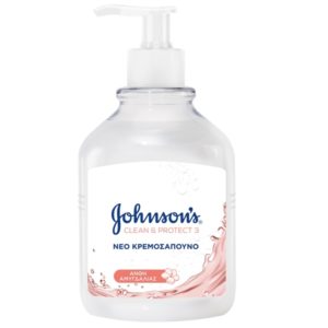 Johnson s Kρεμοσάπουνο Clean&Protect3 Άνθη Αμυγδαλιάς 500ml