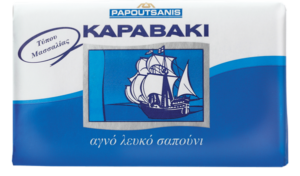 Papoutsanis Καραβάκι Σαπούνι Λευκό 100gr