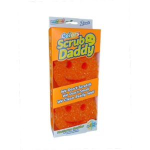 Scrub Daddy Σφουγγαράκι Πιάτων Πορτοκαλί (Σετ 2 τεμ.)