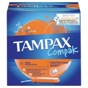 Tampax Compak Super Plus 16 Tεμαχίων