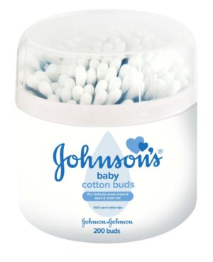 Johnson s Baby Cotton Buds (Μπατονέτες) Βαζάκι 200 Τεμαχίων