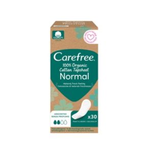 Carefree Σερβιετάκι Organic Normal 30 Τεμαχίων