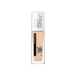 Maybelline Superstay Active Wear Full Coverage 30H Liquid Foundation 03 True Ivory 30ml