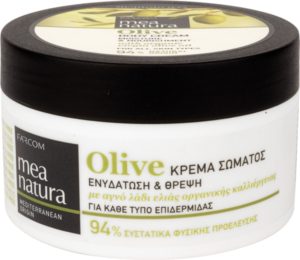 Farcom Mea Natura Olive Κρέμα Σώματος για Ενυδάτωση & Θρέψη 250ML