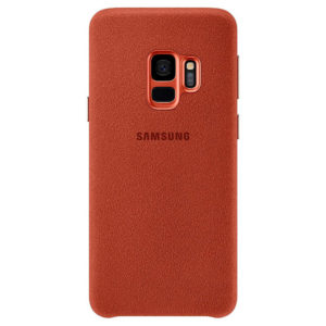 Original Alcantara Cover Samsung S9 G960 EF-XG960ARE Red