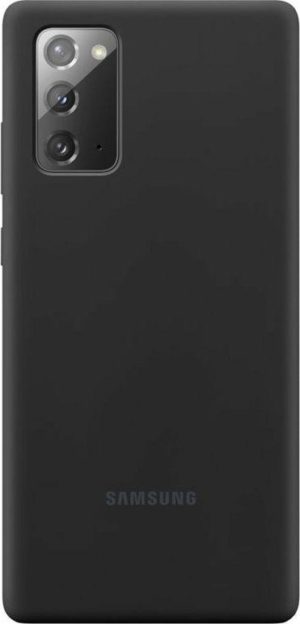 Original Samsung Silicone Cover Galaxy Note 20 mystic black (EF-PN980TBEGEU)