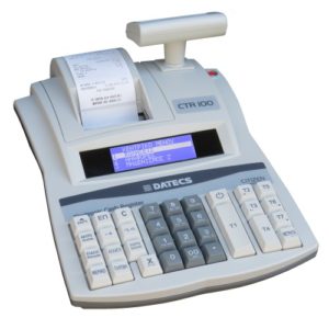 Ταμειακή Μηχανή Datecs CTR100 White (Δώρο ρολά + προγραμματισμός + παράδοση)