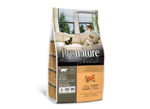 Pronature Holistic Adult 1+ Years, Grain Free, Duck & Orange Formula 5.44kgr