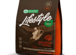 Nature s Protection Lifestyle Grain Free Salmon with Krill - Adult small breeds 1.5kgr
