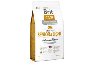 BRIT CARE Senior - Light Grain free 3kg Al breeds