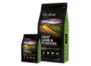 Profine Light. Lamb & Potatoes Formula Μεσαίο 15kgr
