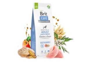 BRIT CARE Sustainable Dog Adult Large CHICKEN & INSECT 12kg