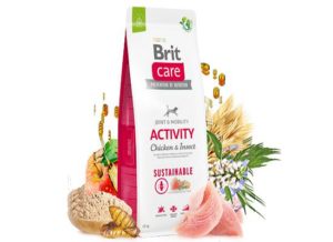 BRIT CARE Sustainable Dog Activity CHICKEN & INSECT 3kg
