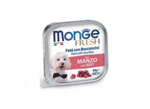 Monge Fresh Pate & Chunkies 200gr Beef 32 τμχ χ 100gr 3.2gr