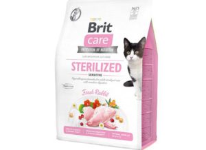 BRIT CARE Sterilized Sensitive Grain Free Rabbit formula 400gr