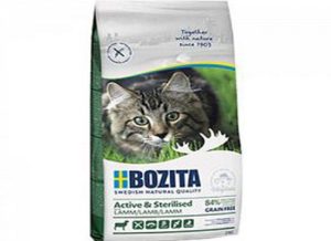 Bozita Active & Sterilised grain free lamb 2kgr