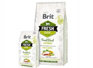 Brit Fresh Adult Run & Work. Duck with Millet 12kg Al breeds