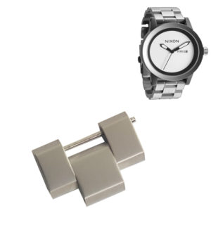 2 NIXON SPUR EXTRA LINK STAINLESS STEEL
